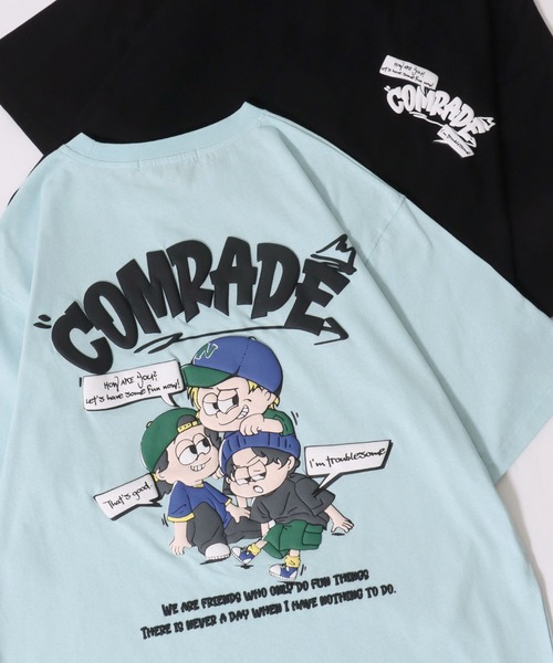 SITRY（シトリー）の「2026SS新柄 Ghost Foam Print T-Shirt/ゴースト 発泡プリント オーバーサイズ 半袖Tシャツ レディース メンズ（Tシャツ/カットソー・メンズ・ブラック/スモークピンク/ホワイト/グレイッシュブルー/ホワイト系その他/ブラック系その他/ブラック系その他2/ピンク系その他/ホワイト系その他2/ブルー系その他/ホワイト系その他4/ブラック系その他3/ホワイト系その他3/ブラック系その他4/ブラック系その他6/ブラック系その他5/ホワイト系その他5/ホワイト系その他6/サックスブルー/ブルー系その他2・L/M）」の16枚目の写真