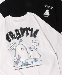 2026SS新柄 Ghost Foam Print T-Shirt/ゴースト 発泡プリント オーバーサイズ 半袖Tシャツ レディース メンズ