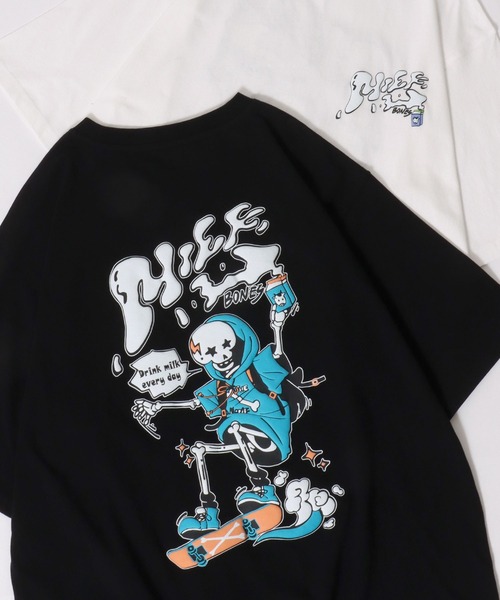 SITRY（シトリー）の「2026SS新柄 Ghost Foam Print T-Shirt/ゴースト 発泡プリント オーバーサイズ 半袖Tシャツ レディース メンズ（Tシャツ/カットソー・メンズ・ブラック/スモークピンク/ホワイト/グレイッシュブルー/ホワイト系その他/ブラック系その他/ブラック系その他2/ピンク系その他/ホワイト系その他2/ブルー系その他/ホワイト系その他4/ブラック系その他3/ホワイト系その他3/ブラック系その他4/ブラック系その他6/ブラック系その他5/ホワイト系その他5/ホワイト系その他6/サックスブルー/ブルー系その他2・L/M）」の12枚目の写真