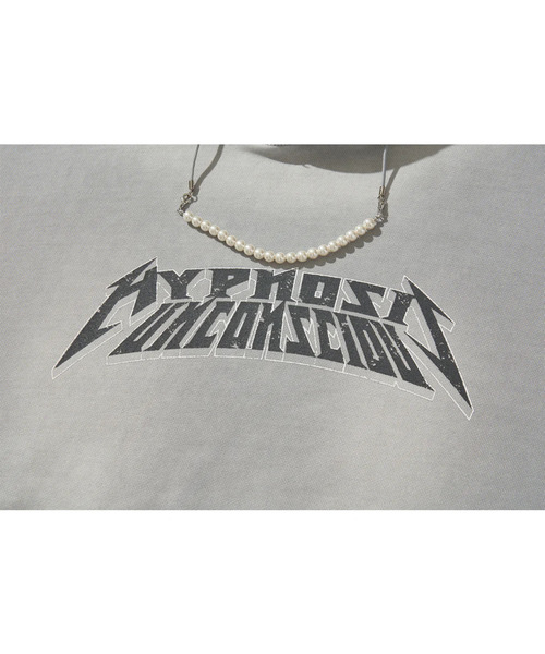 LIBERE(リベーレ)の「LIBERE リベーレ / WASHED BEADS HOODIE グラフィックプリントパールビーズビッグシルエットフーディー パーカー / 251243-251244(パーカー・メンズ・ブラック/グレー・LARGE/MEDIUM/SMALL)」の6枚目の写真