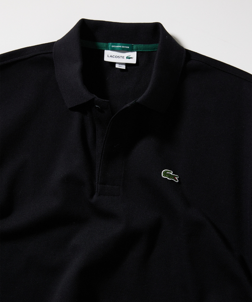 ラコステ ジャーナルスタンダード別注/ブラック ポロシャツ Lサイズ LACOSTE / ラコステ】別注ポロシャツ（ポロシャツ）｜JOURNAL