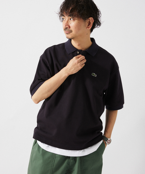 ラコステ ジャーナルスタンダード別注/ブラック ポロシャツ Lサイズ セール】LACOSTE / ラコステ 別注 ポロシャツ（ポロシャツ