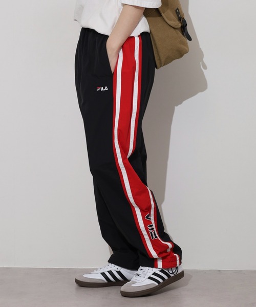 セール】FILA Nylon track Jacket ライン ナイロントラック