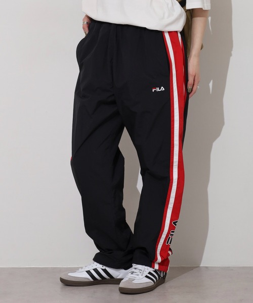 セール】FILA Nylon track Jacket ライン ナイロントラック