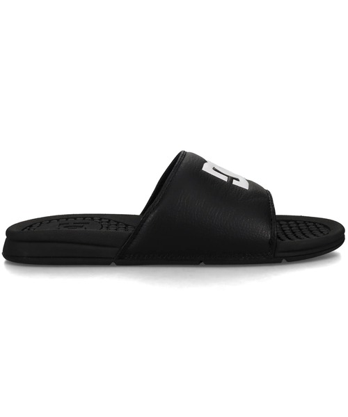 DC SHOES（ディーシーシューズ）の「BOLSA/DCロゴシャワサン(シャワーサンダル）（サンダル・メンズ・ブラック×ホワイト・25cm/26cm/27cm/28cm/29cm/30cm）」の2枚目の写真