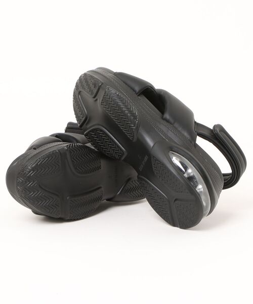 HEAL ME（ヒールミー）の「heal me ヒールミー レディース ボリュームソールパフィサンダル 厚底 パデッドサンダル 225301（サンダル・レディース・ブラック/ベージュ・S/M/L/LL）」の4枚目の写真