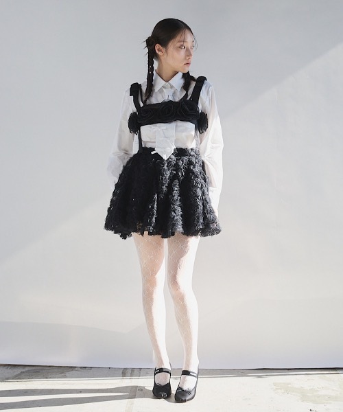 Stina プルオンスカート　ミルキーローズ stina / pull-on skirt / milky rose