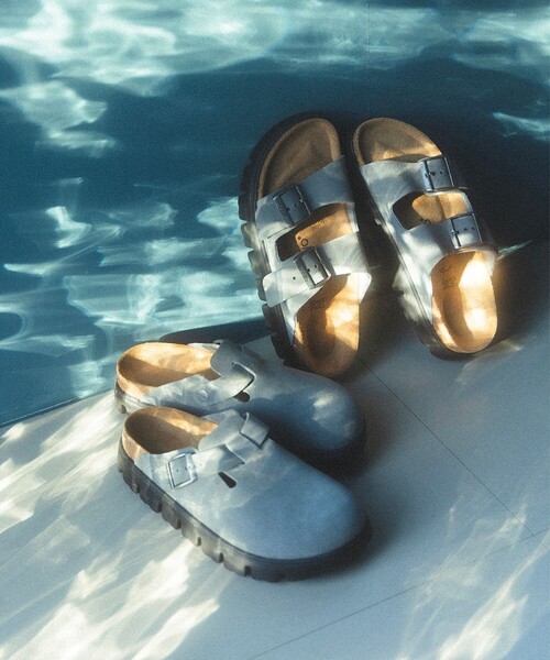 優れた品質 EXCLUSIVE】Papillio by BIRKENSTOCK / ARIZONA SUEDE PAPILLIO 靴