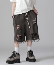 DANKE SCHON | DankeSchon/ダンケシェーン/WATERDYESWT CARGO SHORTS(スウェットパンツ)