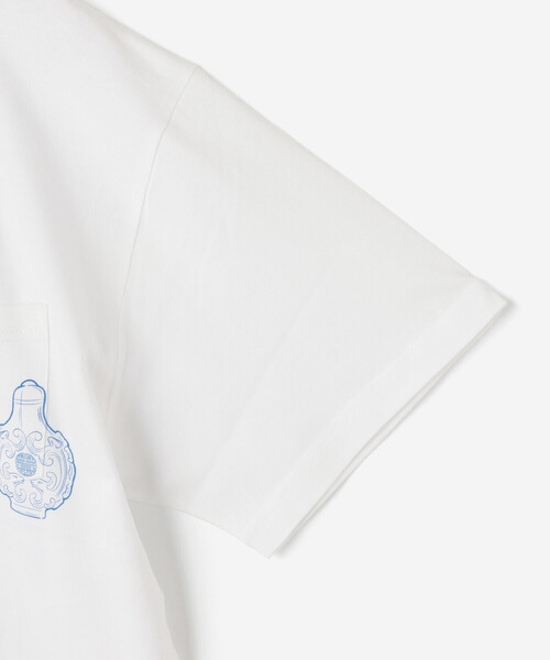 Bshop（ビショップ）の「Work of Art Kendai | クルーネック ポケットTシャツ MEN（Tシャツ/カットソー・メンズ・ホワイト・L/XL/M）」の11枚目の写真