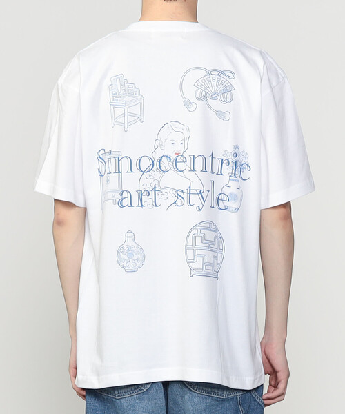 Tシャツ・カットソー PO TEAMKOREA COLORING Work of Art Kendai | クルーネック ポケットTシャツ MEN(T