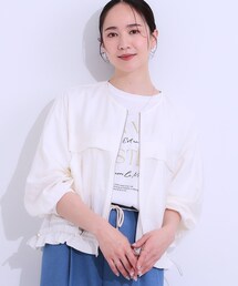 DRESKIP | 【S-LL】大人のシアー感が魅力 ドロストブルゾン(ブルゾン)