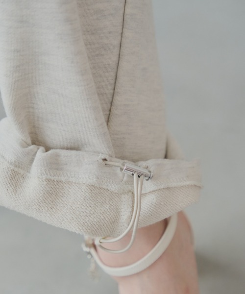 Chico（チコ）の「カーブデザインドロストスウェットパンツ（その他パンツ・レディース・グレー/オートミール/ネイビー・FREE）」の17枚目の写真