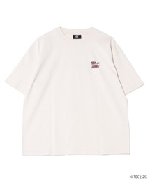 TOM&JERRY（トムアンドジェリー）の「【公式】トムとジェリー　ピグメント風ロックプリントTシャツ（Tシャツ/カットソー）」