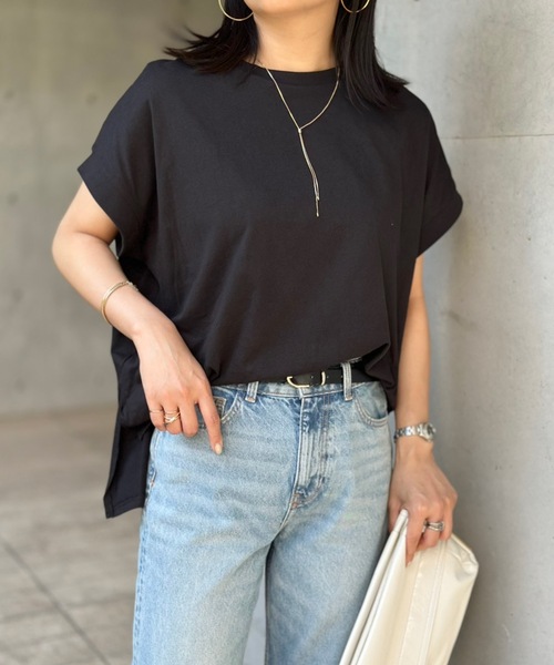 クールタッチクルーネックプルオーバー（Tシャツ/カットソー