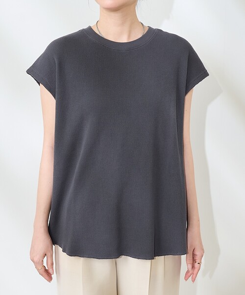 セール】【セットアイテム】ワッフル フレンチスリーブ ビスチェセット