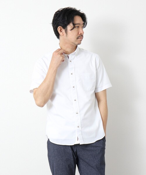 NOLLEY'S（ノーリーズ）の「T/C 半袖パラシュートBD 25SS