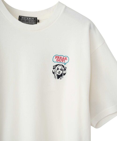 HYSTERIC GLAMOUR ホワイト トレーナー Hysteric G刺繍 UK TRIBUTE スウェット|JOEY HYSTERIC | HYSTERIC GLAMOUR