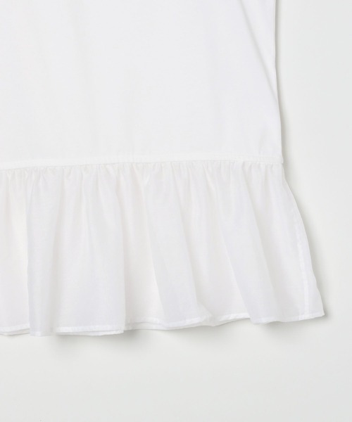 LEPSIM（レプシィム）の「裾アソートレイヤードノースリーブ　414767（タンクトップ・レディース・オフホワイト/ホワイト・TALL/FREE）」の13枚目の写真