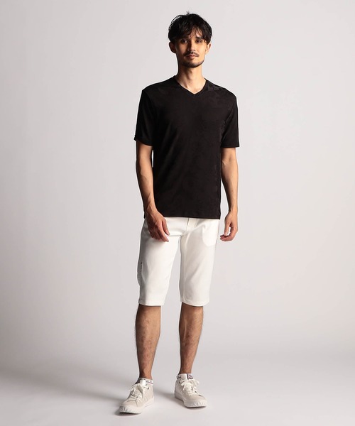 NICOLE CLUB FOR MEN(ニコルクラブフォーメン)の「ガムストレッチ デザインハーフパンツ(その他パンツ・メンズ・チャコール/ブラック系1/ブラック系2/ホワイト系・SMALL/MEDIUM/LARGE/X-LARGE)」の18枚目の写真