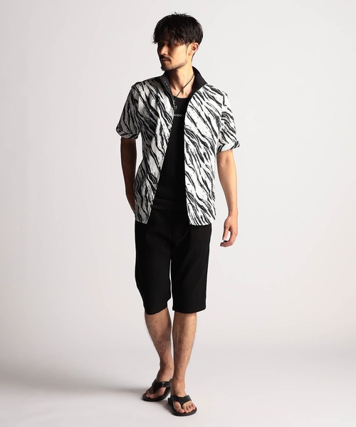 NICOLE CLUB FOR MEN(ニコルクラブフォーメン)の「ガムストレッチ デザインハーフパンツ(その他パンツ・メンズ・チャコール/ブラック系1/ブラック系2/ホワイト系・SMALL/MEDIUM/LARGE/X-LARGE)」の20枚目の写真