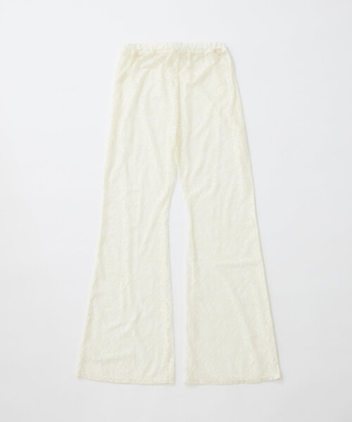 mline（エムライン）の「[mline]レースパンツ（その他パンツ・レディース・アイボリー/ブラック・FREE）」の7枚目の写真