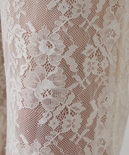 mline（エムライン）の「[mline]レースパンツ（その他パンツ・レディース・アイボリー/ブラック・FREE）」の12枚目の写真