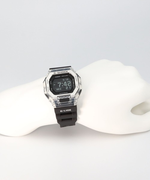 G-SHOCK G-LIDE ホワイト デジタル腕時計 G-SHOCK】G-LIDE(Gライド) / スマートフォン連携機能 / GBX-100