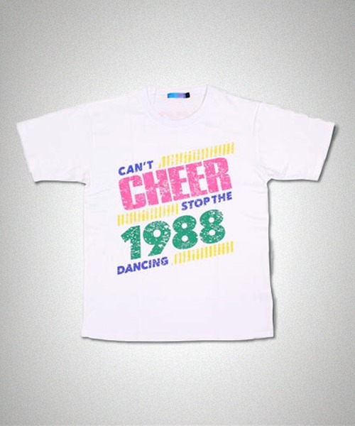 CHEER(チアー)の「カラフルかすれプリントBIGTEE(Tシャツ/カットソー・レディース・ホワイト/ブラック・S/M)」の6枚目の写真