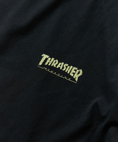 フリークストア グランジニット スラッシャー UNUSED VICTIM WEB限定 THRASHER×FREAK'S STORE/スラッシャー 別注 ビッグ