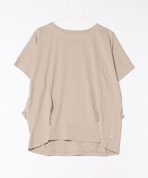 SOFFITTO | 【COOL TOUCH接触冷感】USAコットン裾タックプルオーバー(取り扱い店舗限定)(Tシャツ/カットソー)