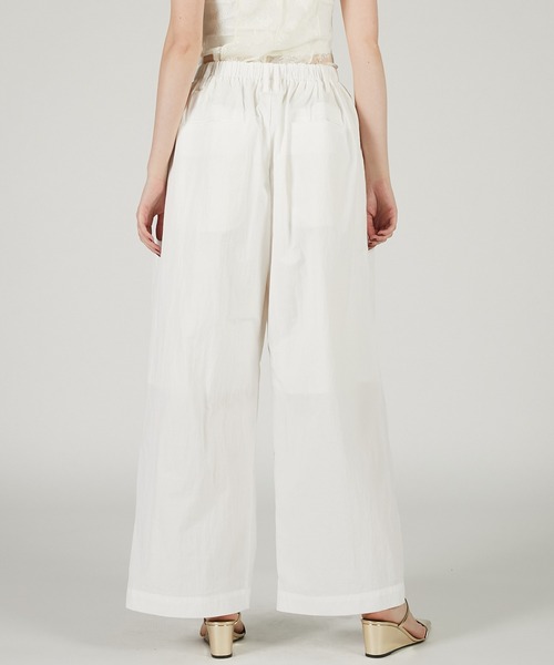 PRANK PROJECT(プランクプロジェクト)の「ワイドギャザーパンツ / Wide Gathered Pants(その他パンツ・レディース・ブラック/ホワイト/ピンク・36/38)」の13枚目の写真