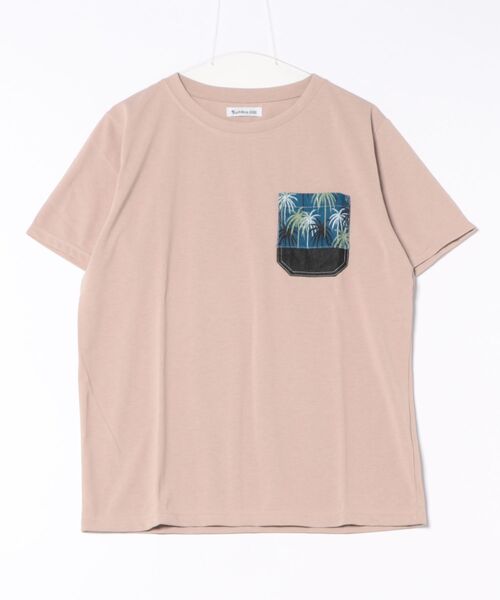 Kahiko(カヒコ)の「【Kahiko】フーラリメンズTシャツ(Tシャツ/カットソー・メンズ・ホワイト/ブラック/カーキ/ベージュ・FREE)」の3枚目の写真