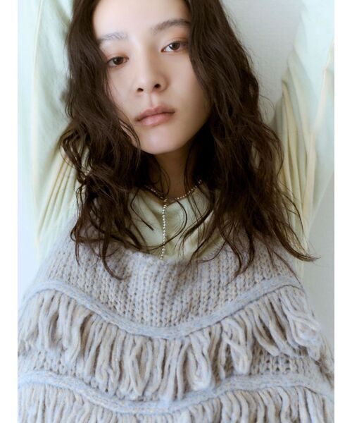 Ungrid（アングリッド）の「マルチウェイフリンジデザインニットビスチェ（ニット/セーター・レディース・ブルー/ブラック/アイボリー・FREE）」の4枚目の写真