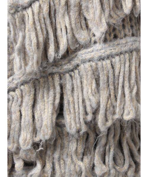 Ungrid（アングリッド）の「マルチウェイフリンジデザインニットビスチェ（ニット/セーター・レディース・ブルー/ブラック/アイボリー・FREE）」の14枚目の写真