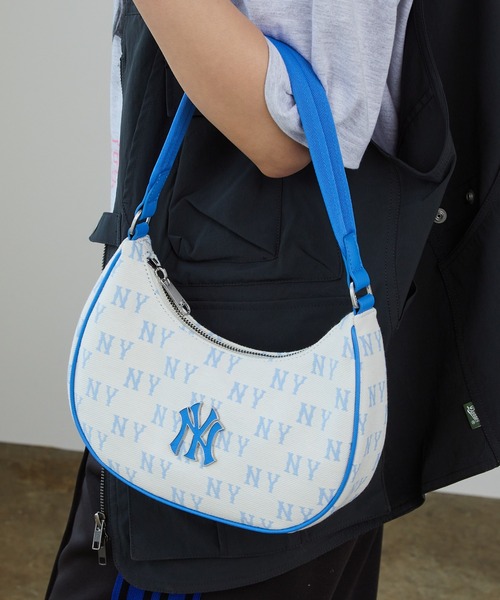 ★韓国の人気★【MLB】★Classic Monogram Suede Jumpe.r★ セール】MLB KOREA/エムエルビーコリア Classic Monogram