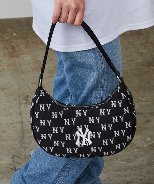 韓国 大人気 【MLB】クラシック モノグラム ハボバッグ セール】MLB KOREA/エムエルビーコリア Classic Monogram