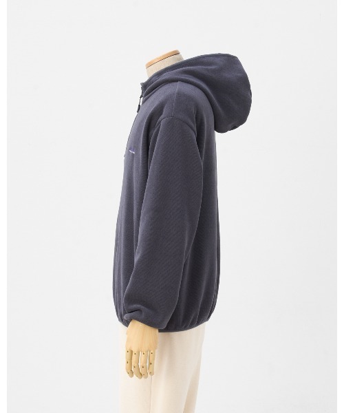 THOUSAND MILE(サウザンドマイル)の「【THOUSAND MILE】KNIT FLEECE HALF ZIP PARKER/ニットフリース ハーフジップパーカー(パーカー・メンズ・チャコールグレー/ライトベージュ/ブラック/オフホワイト/ボルドー・XL/M/S/L/XS)」の14枚目の写真