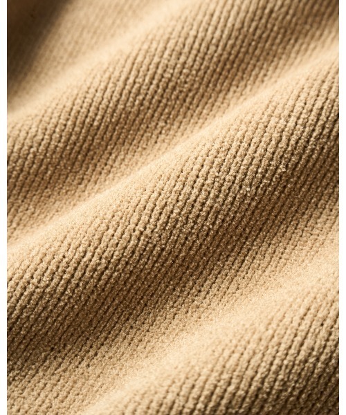 THOUSAND MILE(サウザンドマイル)の「【THOUSAND MILE】KNIT FLEECE HALF ZIP PARKER/ニットフリース ハーフジップパーカー(パーカー・メンズ・チャコールグレー/ライトベージュ/ブラック/オフホワイト/ボルドー・XL/M/S/L/XS)」の21枚目の写真