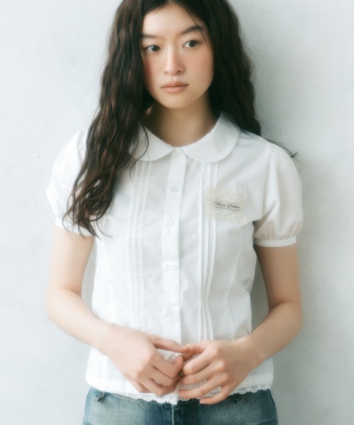 ねこのけ　FCMM 【日本限定】TAG BLOUSE / タグブラウス 日本限定】TAG BLOUSE / タグブラウス（シャツ/ブラウス）｜FCMM