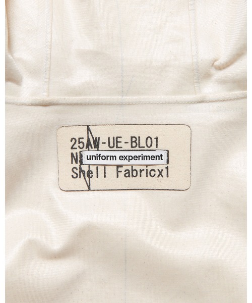 uniform experiment（ユニフォームエクスペリメント）の「MAP-OUT 3LAYER MOUNTAIN PARKA（マウンテンパーカー・メンズ・アイボリー/ブラック・3/2/1/4/5）」の6枚目の写真