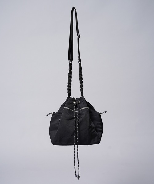 UNISEX》Nylon Drawstring Bag/ナイロンドローストリングバッグ