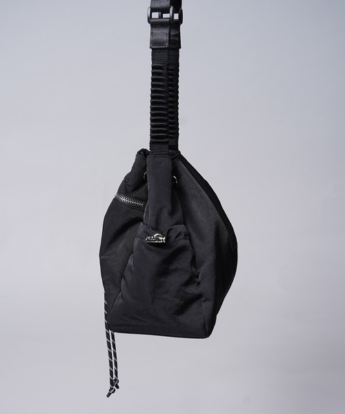UNISEX》Nylon Drawstring Bag/ナイロンドローストリングバッグ