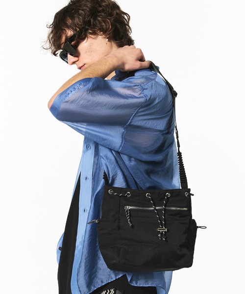 【Maison Special】ショルダー ジップ ナイロン ブルゾン MAISON SPECIAL（メゾンスペシャル）の「Shoulder Zip Nylon