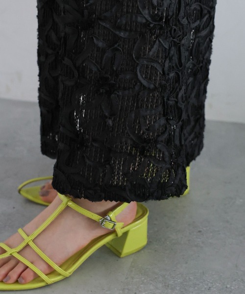 RAGEBLUE（レイジブルー）の「〈セットアップ対応〉フラワーメッシュIラインスカート（スカート・レディース・ブラック・FREE）」の14枚目の写真
