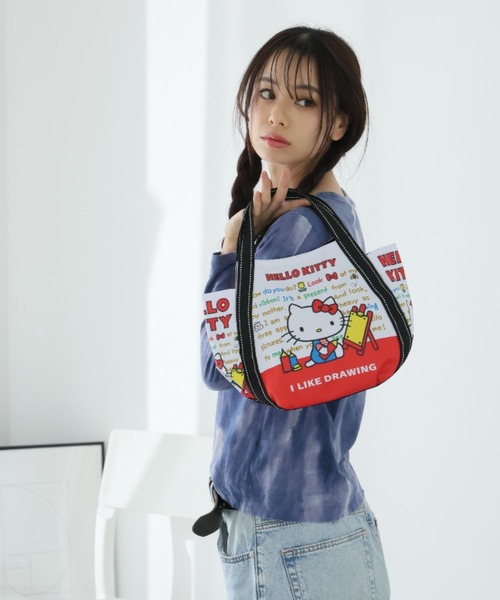 sanrio（サンリオ）の「サンリオ　ミニバルーントート（トートバッグ・レディース・ライトブルー/ホワイト×レッド/パープル系その他/ブルー系その他/ベビーピンク/サックスブルー・FREE）」の2枚目の写真