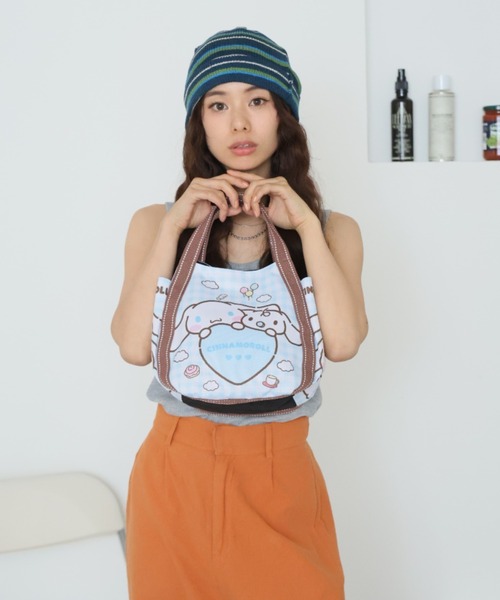 sanrio（サンリオ）の「サンリオ　ミニバルーントート（トートバッグ・レディース・ライトブルー/ホワイト×レッド/パープル系その他/ブルー系その他/ベビーピンク/サックスブルー・FREE）」の3枚目の写真