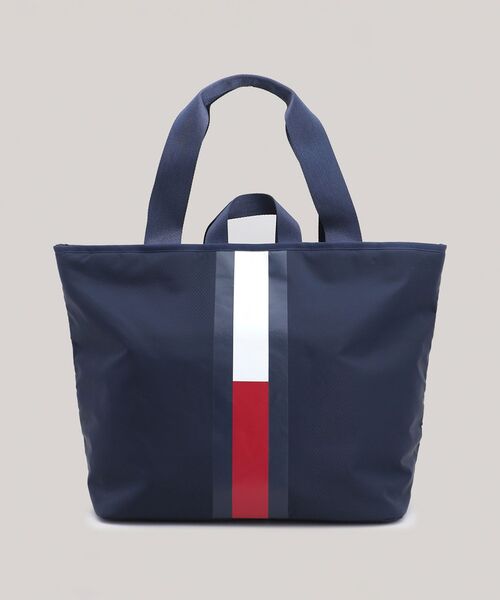 TOMMY HILFIGER(トミーヒルフィガー)の「TOMMY HILFIGER GOLF シグネチャートートバッグ(ショルダーバッグ・メンズ・ネイビー・FREE)」の2枚目の写真