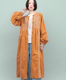 チチカカ | Rico ペイズリー刺繍コーデュロイワンピース(ワンピース)