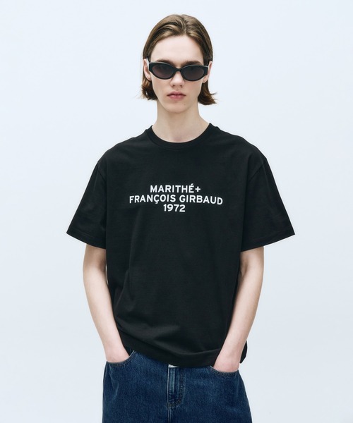 MARITHE + FRANCOIS GIRBAUD(マリテフランソワジルボー)の「LETTERING LOGO OVERSIZED TEE(Tシャツ/カットソー・レディース・オートミール/ホワイト/ブラック・SMALL/MEDIUM/LARGE)」の16枚目の写真